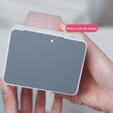 Automatic Cotton Pad Dispenser Press Out Makeup Cotton Holder Dispenser Cosmetic Cotton Pad Organizer