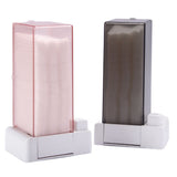Automatic Cotton Pad Dispenser Press Out Makeup Cotton Holder Dispenser Cosmetic Cotton Pad Organizer