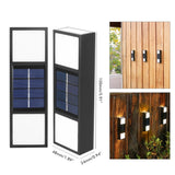 Solar Light Outdoor LED Solar Light Waterproof Outdoor Solar Wall Light for Front Door Backyard Garage Deck In Australia - Darrahopens
