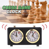 Chess Timer Chess Clock Count Up Count Down Timer International Chess Timer Clock (No Need Battery)