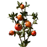 American Artificial Pomegranate Fruit Simulation Flowers Fake Fruits for Home Hotel Decoration