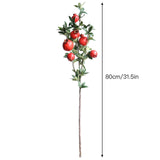 American Artificial Pomegranate Fruit Simulation Flowers Fake Fruits for Home Hotel Decoration