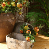 American Artificial Pomegranate Fruit Simulation Flowers Fake Fruits for Home Hotel Decoration