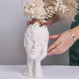 Vase White Ceramic Vases for Home Living Room Guesthouse Decoration In Australia - Darrahopens