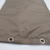 Backflow Preventer Insulation Cover Coffee Color 24x 24in Backflow Preventer Cover for Winter Pipe Freeze Protection