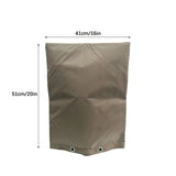 Backflow Preventer Insulation Cover Black 24 x 24in Backflow Preventer Cover for Winter Pipe Freeze Protection