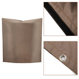 Backflow Preventer Insulation Cover Black 30 x 24in Backflow Preventer Cover for Winter Pipe Freeze Protection