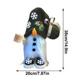 Holiday Gnome Plush Doll Tiered Tray Decorative Dolls Handmade Stuffed Gnome Doll Home Decoration