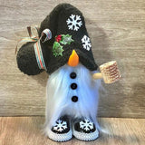 Holiday Plush Gnome Decorations White Angel Cute Soft Home Decor for Christmas Thanksgiving Holiday