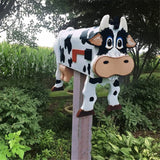 Unique Cow And Horse Mailbox Metal Wall Mounted Mailbox Outdoor Garden Decoration In Australia - Darrahopens
