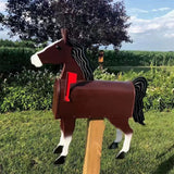 Unique Cow And Horse Mailbox Metal Wall Mounted Mailbox Outdoor Garden Decoration In Australia - Darrahopens