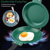 Folding Frying Pan Multifunctional Double Sided Pan Skillet Non Stick Frying Pan In Australia - Darrahopens