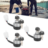 3Set Electric Door Lock 4-Wire Ignition Switch with Keys for 168F/170F/GX160/GX200/GX210