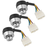 3Set 6 Wire Ignition Switch with Key for 188F/GX390/190F/GX420 Gasoline Engine Generator In Australia - Darrahopens