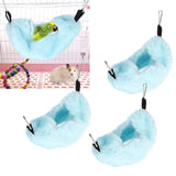 3 Sets Parrots Cage Bird Tent Bed House Hanging Hammock Hamster Nests Small Animals Accessories