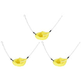 3 Sets Pet Cage Winter Warm Banana Shape Hamster Hammock Bed Hanging House Sleeping NestsYellow