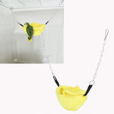 3 Sets Pet Cage Winter Warm Banana Shape Hamster Hammock Bed Hanging House Sleeping NestsYellow