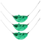 3 Sets Pet Cage Winter Warm Banana Shape Hamster Hammock Bed Hanging House Sleeping NestsGreen In Australia - Darrahopens