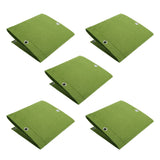 5Pcs Plant Growing Bags Wall Mounted Degradable 3‑Pockets Planter Garden AccessoryGreen In Australia - Darrahopens