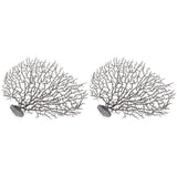 2Pcs Artificial Water Plant Aquarium Decoration Fish Tank Landscaping Simulation Coral Tree In Australia - Darrahopens