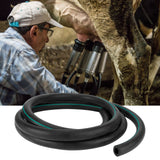G3/8 3 m Milk Hose Flexible Black Rubber Milking Machine Tube Pipe Livestock Accessory