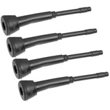 4PCS 00U Milking Machine Liners Black Rubber Teat Cup Liners Accessories for Goat Milker In Australia - Darrahopens
