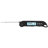Folding Alarm Thermometer Electronic Barbecue Thermometer Food Temperature Measuring MeterBlack In Australia - Darrahopens