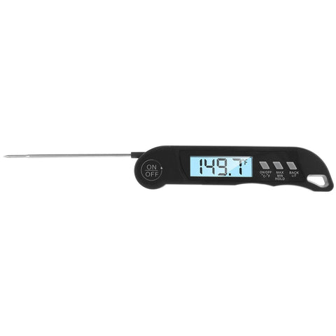 Folding Alarm Thermometer Electronic Barbecue Thermometer Food Temperature Measuring MeterBlack In Australia - Darrahopens