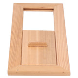 Sauna Air Vent Wooden Rectangle Grille Ventilation Equipment Steam Room Accessory