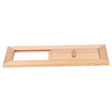 Sauna Air Vent Wooden Rectangle Grille Ventilation Equipment Steam Room Accessory