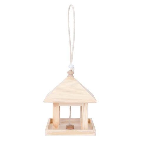 Hanging Bird House Nesting Box Feeding Feeder Box Garden Ornament Outdoor Tree DIY Decoration In Australia - Darrahopens