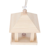 Hanging Bird House Nesting Box Feeding Feeder Box Garden Ornament Outdoor Tree DIY Decoration