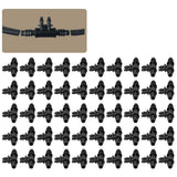 50PCS 4‑Way Connector 8/11 to 4/7mm Drip Irrigation Tubing Connector Fitting Gardening Accessory