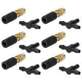 10 Set Micro Garden Watering Spray Head Misting Nozzle with 3‑Way Connector Irrigation System In Australia - Darrahopens