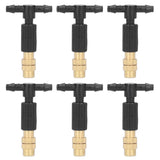 10 Set Micro Garden Watering Spray Head Misting Nozzle with 3‑Way Connector Irrigation System
