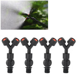 4pcs G3/8 DN10 Dual Nozzle DripProof Accessory for Agricultural Electric Knapsack Sprayer