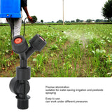 4pcs G3/8 DN10 Dual Nozzle DripProof Accessory for Agricultural Electric Knapsack Sprayer