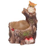 Plant Pot Innovative Waterproof Succulent Flower Bonsai Resin Planter Home DecorationEagle Standing on Tree In Australia - Darrahopens