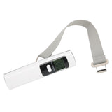 Pocket Scale with LCD Display Battery Free Portable Luggage Scale Weighing Device