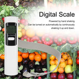 Pocket Scale with LCD Display Battery Free Portable Luggage Scale Weighing Device