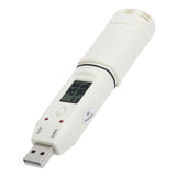Digital Temperature Humidity Logger Indoor Thermometer Hygrometer Detector Data Recorder W/Alarm