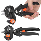 Garden Grafting Tool Set Plant Tree Branch Cutting Scissor Shear Pruner Gardener Professional SuppliesBlack