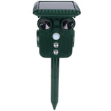 Ultrasonic Animal Repellent Solar Powered Mouse Snake Repeller for Outdoor Farm 3.7V/250MA