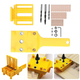 Drilling Locator Set Hole Open Positioner Handheld Woodworking Perforation DIY Tools In Australia - Darrahopens