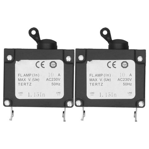 2PCS Power Switch Circuit Breaker Leakage Protector Fit for 168F 170F Gasoline Generator 2KW‑3KW In Australia - Darrahopens