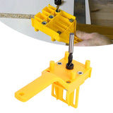 8Pcs Woodworking Dowel Jig Kit Punch Locator Handheld Pocket Hole Drilling Tools