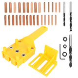 38Pcs/Set ABS Woodworking Punch Locator Set Doweling Pocket Hole Jig Puncher Tool In Australia - Darrahopens