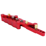 Self Centering Doweling Jig Borehole Locator with Scale Kit DIY Woodworking Tools In Australia - Darrahopens