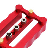 Self Centering Doweling Jig Borehole Locator with Scale Kit DIY Woodworking Tools