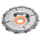 5/8in Grinder Wood Carving Disc Slot Cutting Sawing Blade Woodworking Tool Chain Plate